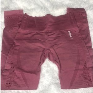 Gymshark Energy Seamless Leggings Dusty Pink
